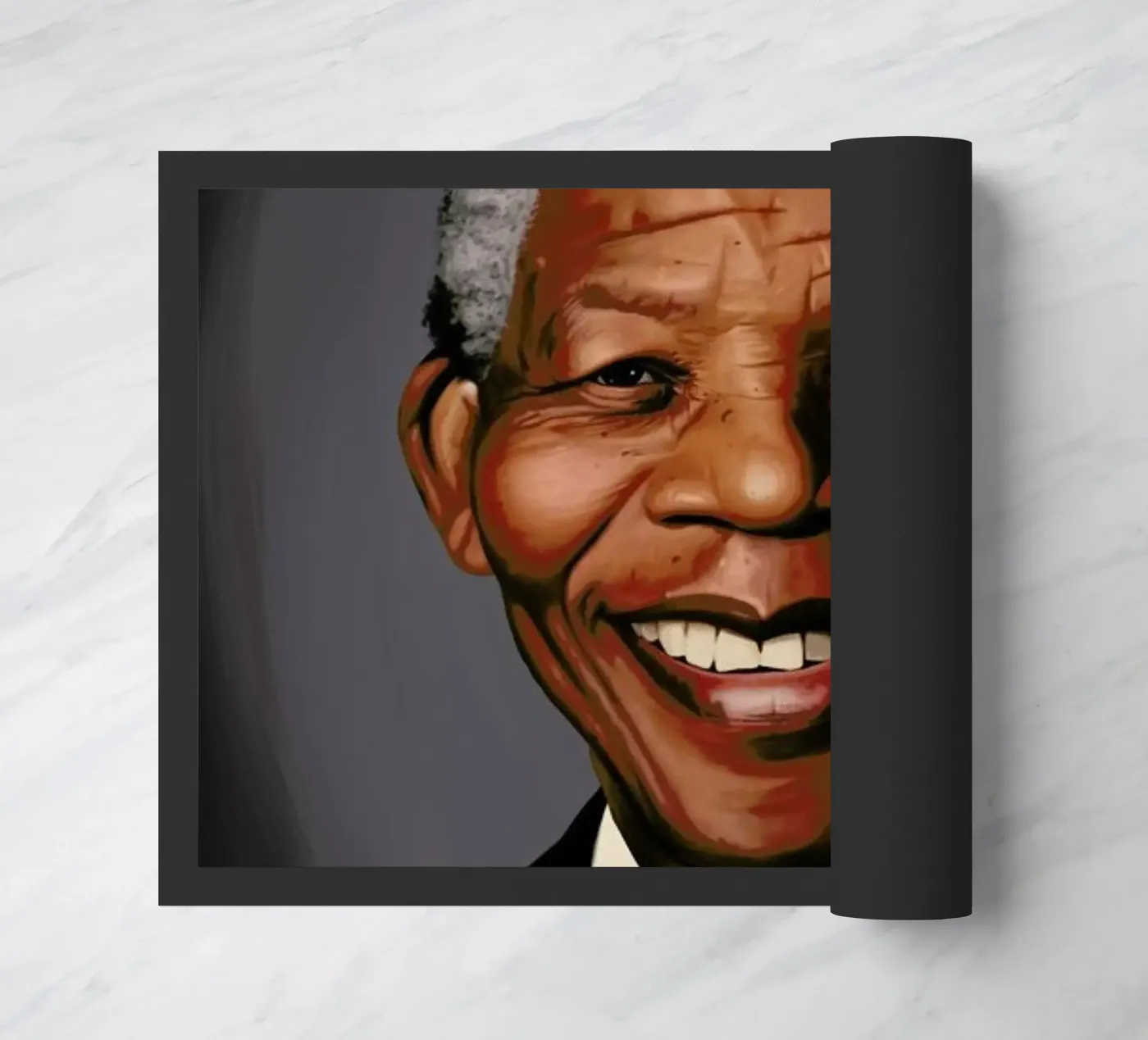 Nelson Mandela zerbino da Rob Art | Illustration