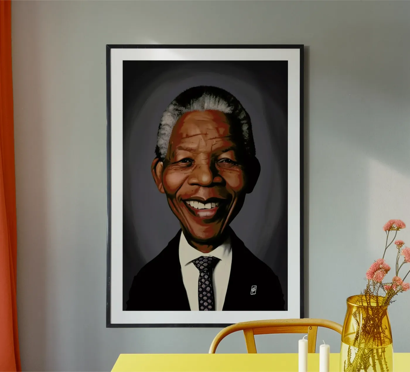 Nelson Mandela poster da Rob Art | Illustration
