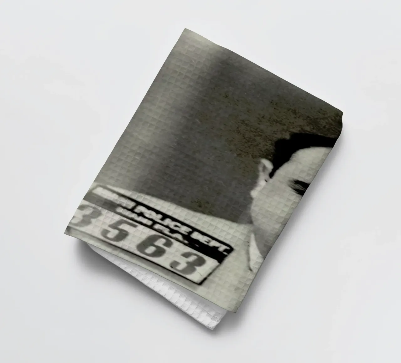 Al Capone's Mugshot paño de cocina de Gallery Print and Art Limited