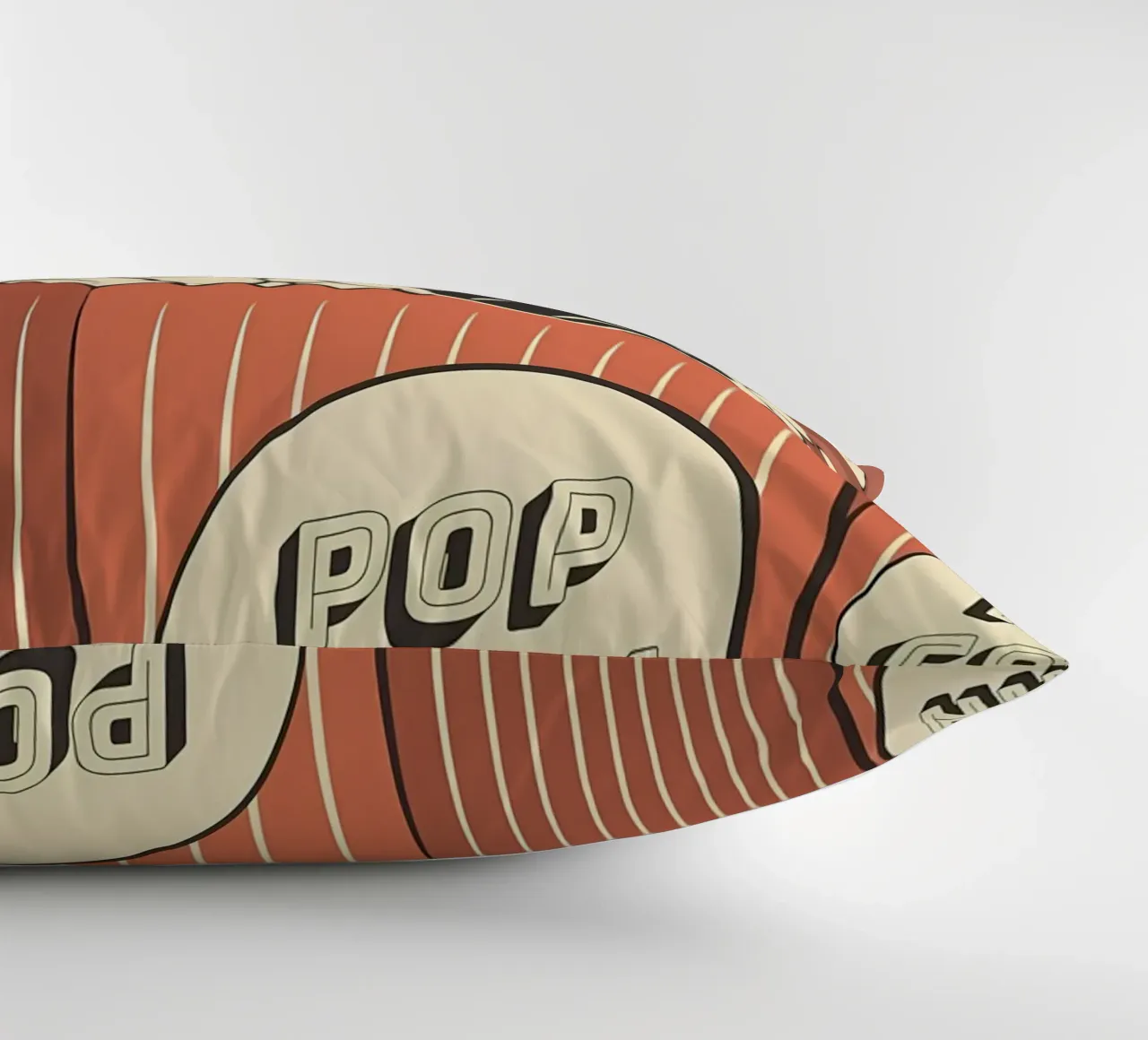 Retro Cat Popcorn Theater cuscino da Monique A Hooper