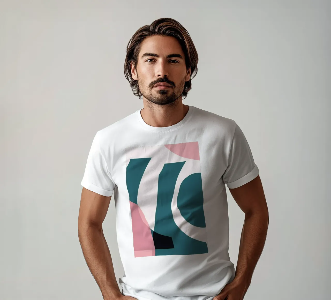 Contrast 5 t-shirt by Jonathan Lawes