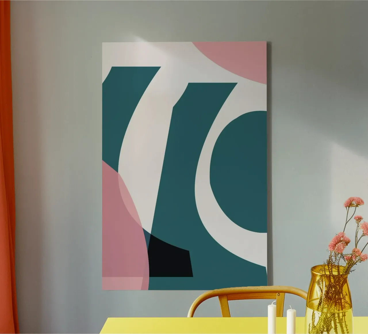 Contrast 5 canvas by Jonathan Lawes