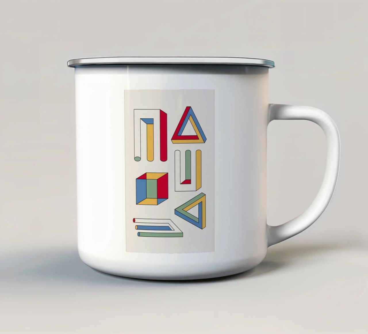 Volumes 1 tazza in smalto da The Poster Kid