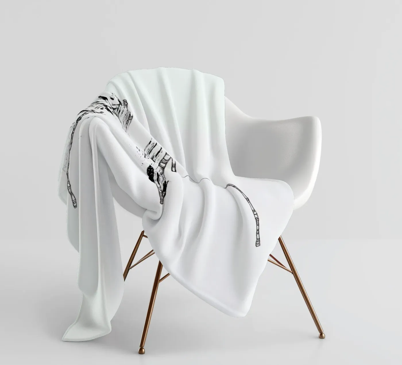 M fleecedeken van Marina Guiu