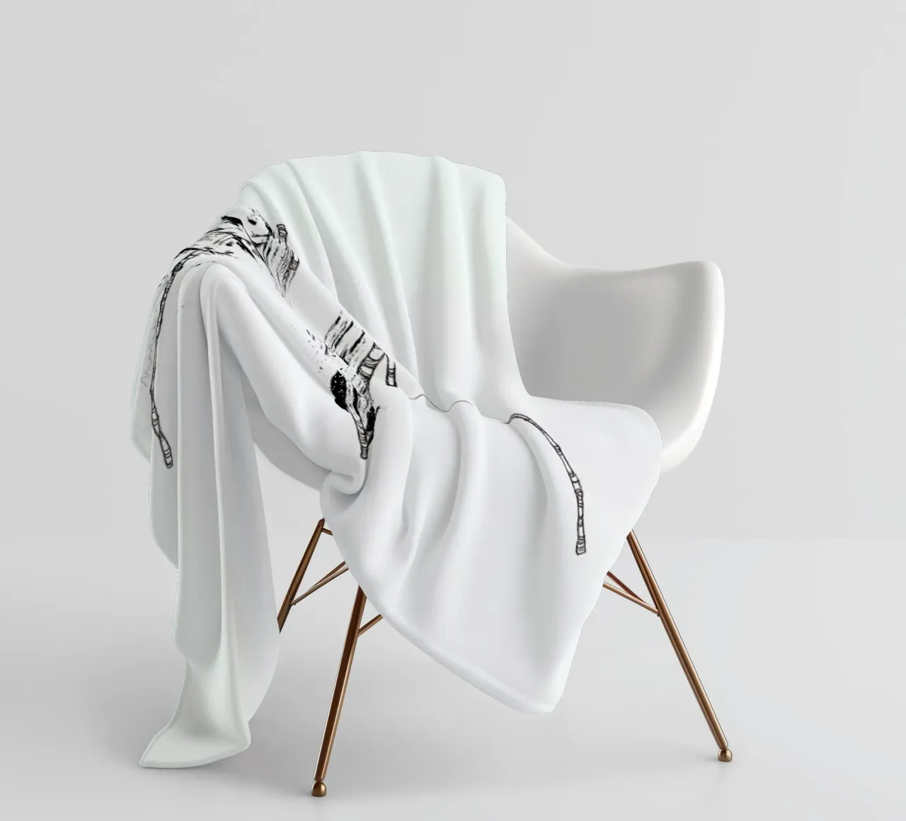 M Fleecedecke von Marina Guiu