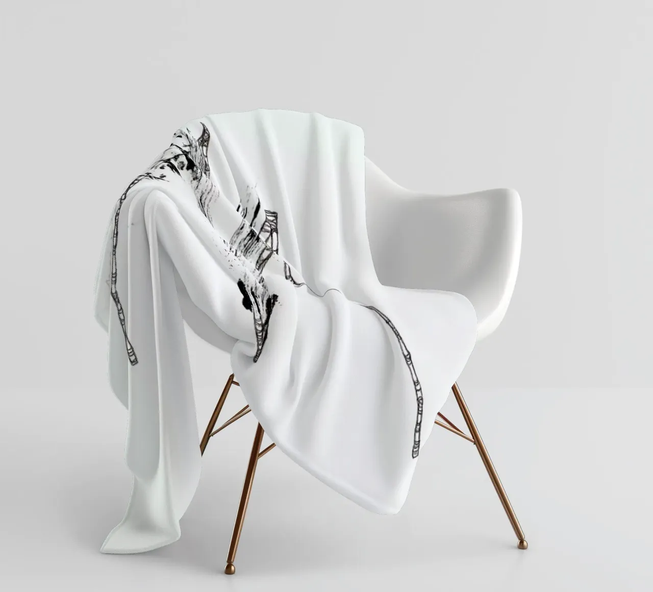 M Fleecedecke von Marina Guiu