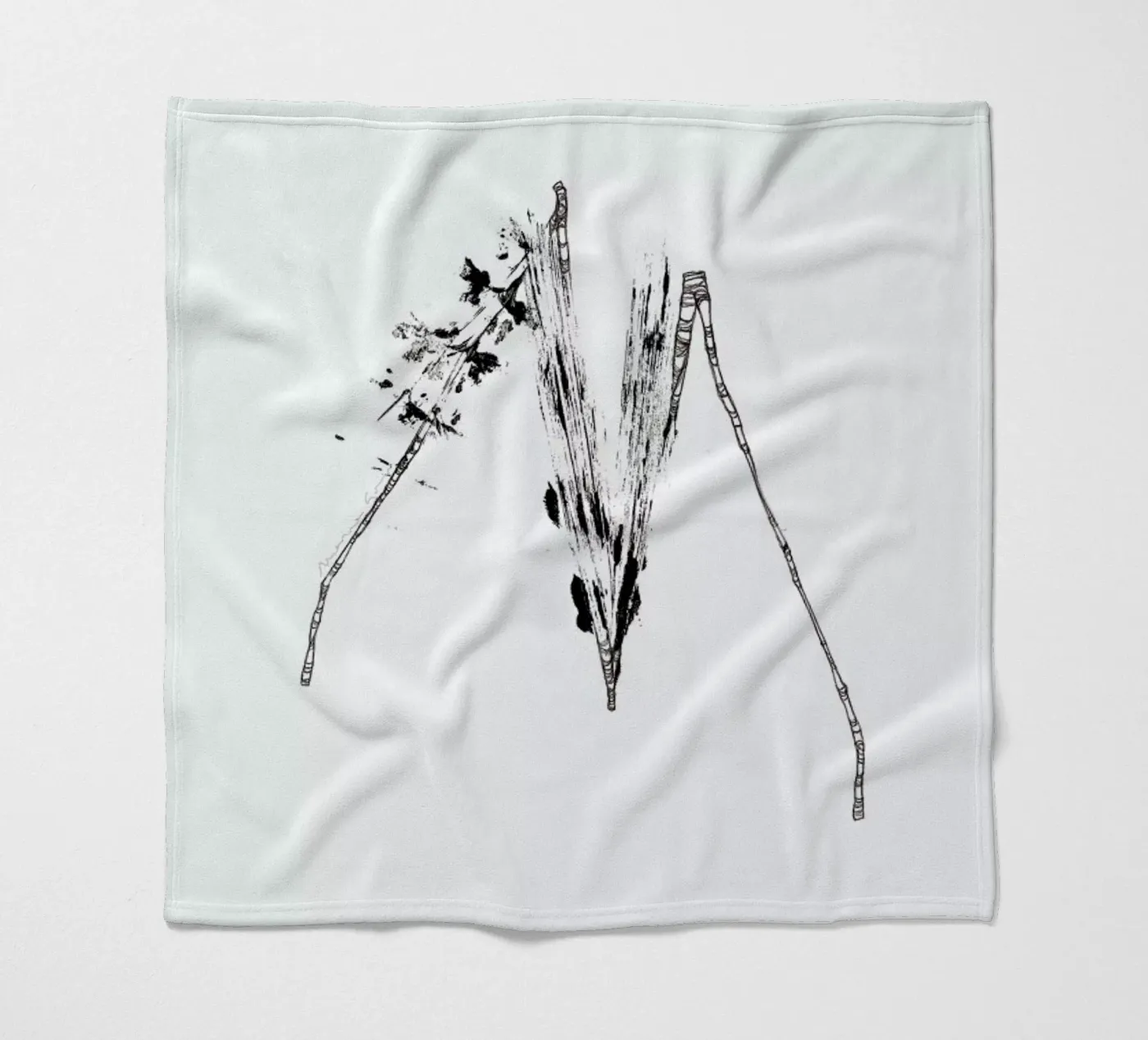 M fleecedeken van Marina Guiu