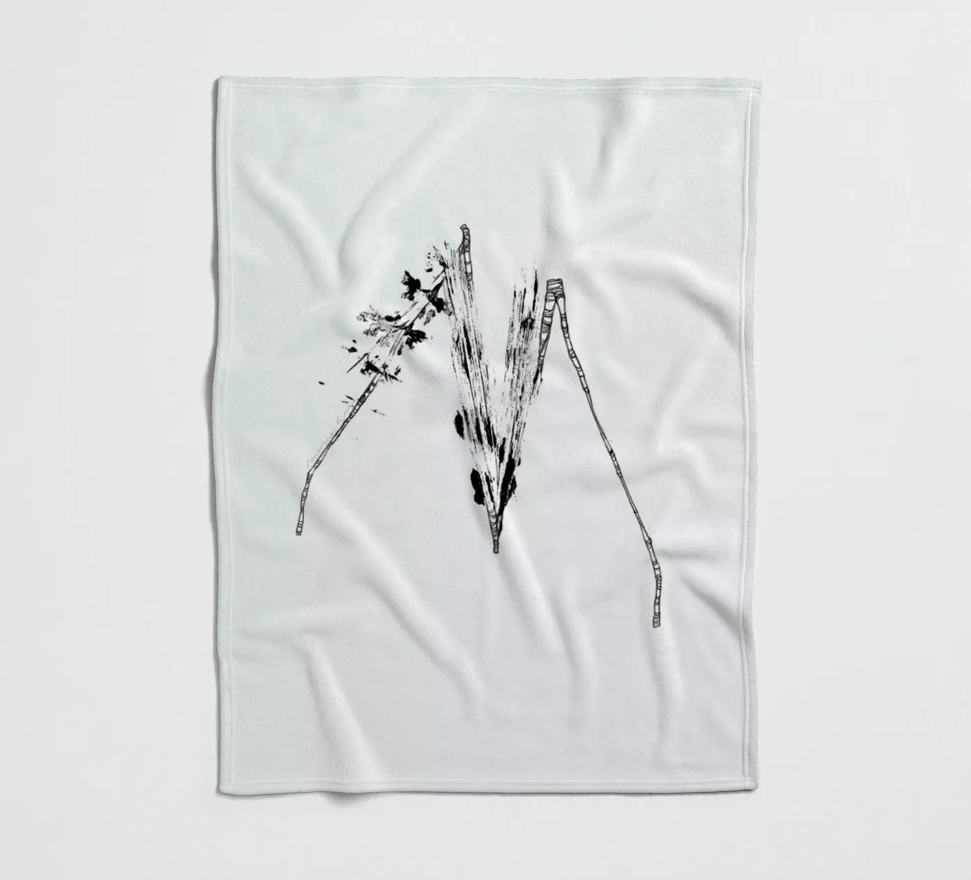 M fleecedeken van Marina Guiu