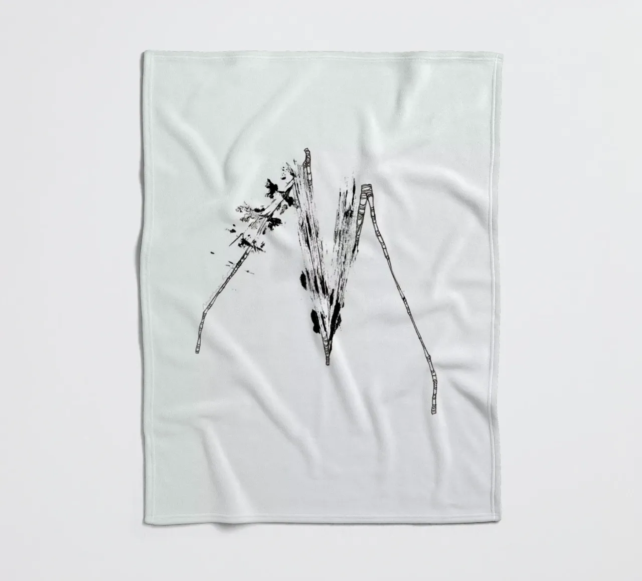 M Fleecedecke von Marina Guiu