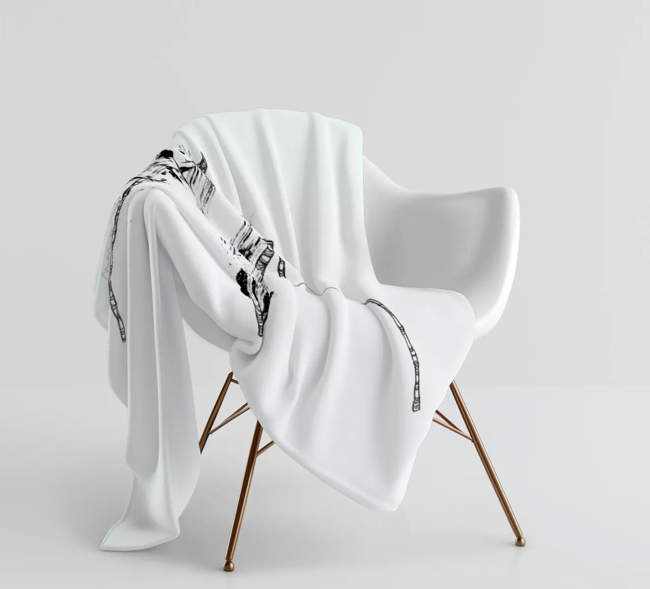 M Fleecedecke von Marina Guiu