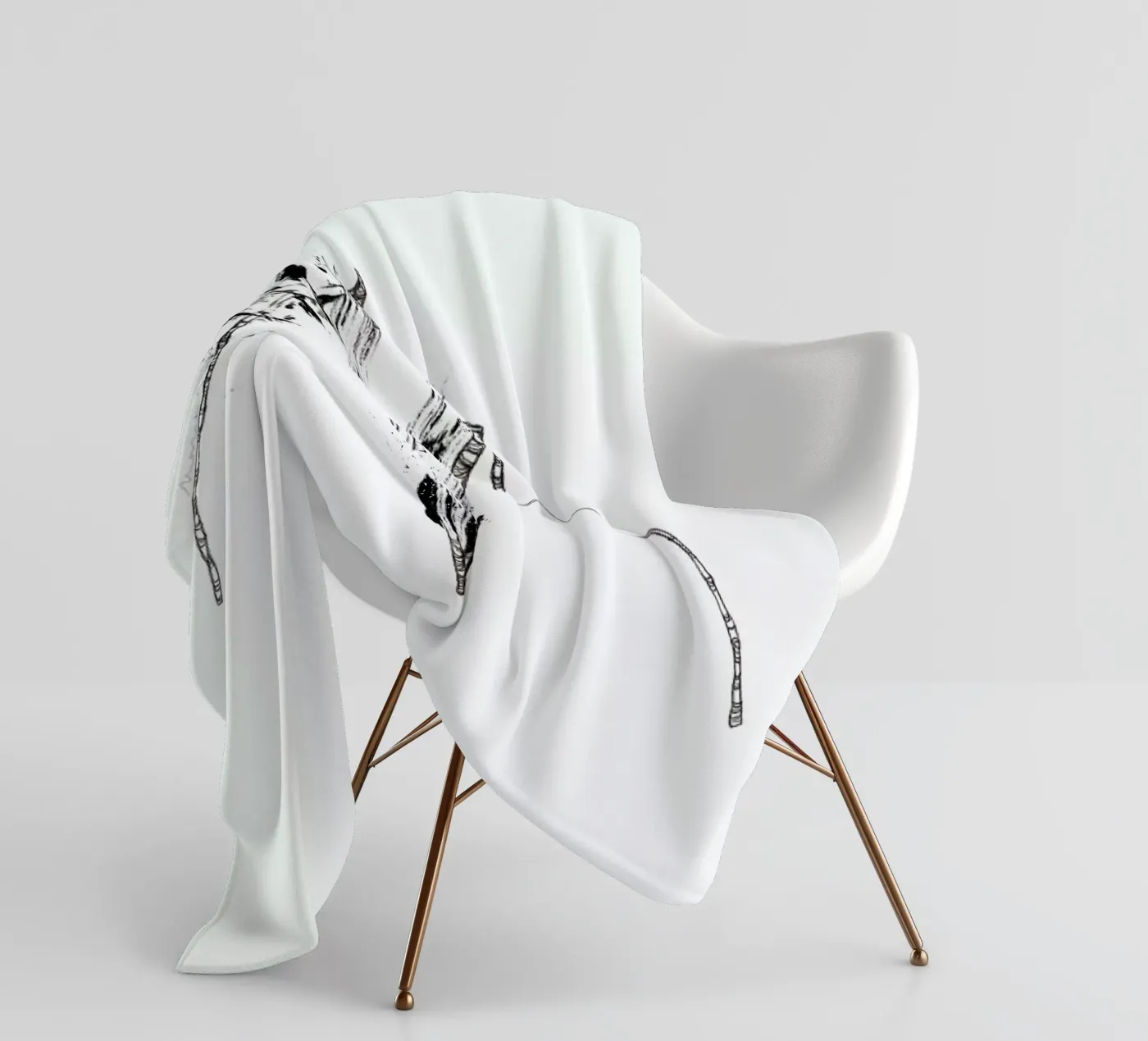 M fleecedeken van Marina Guiu