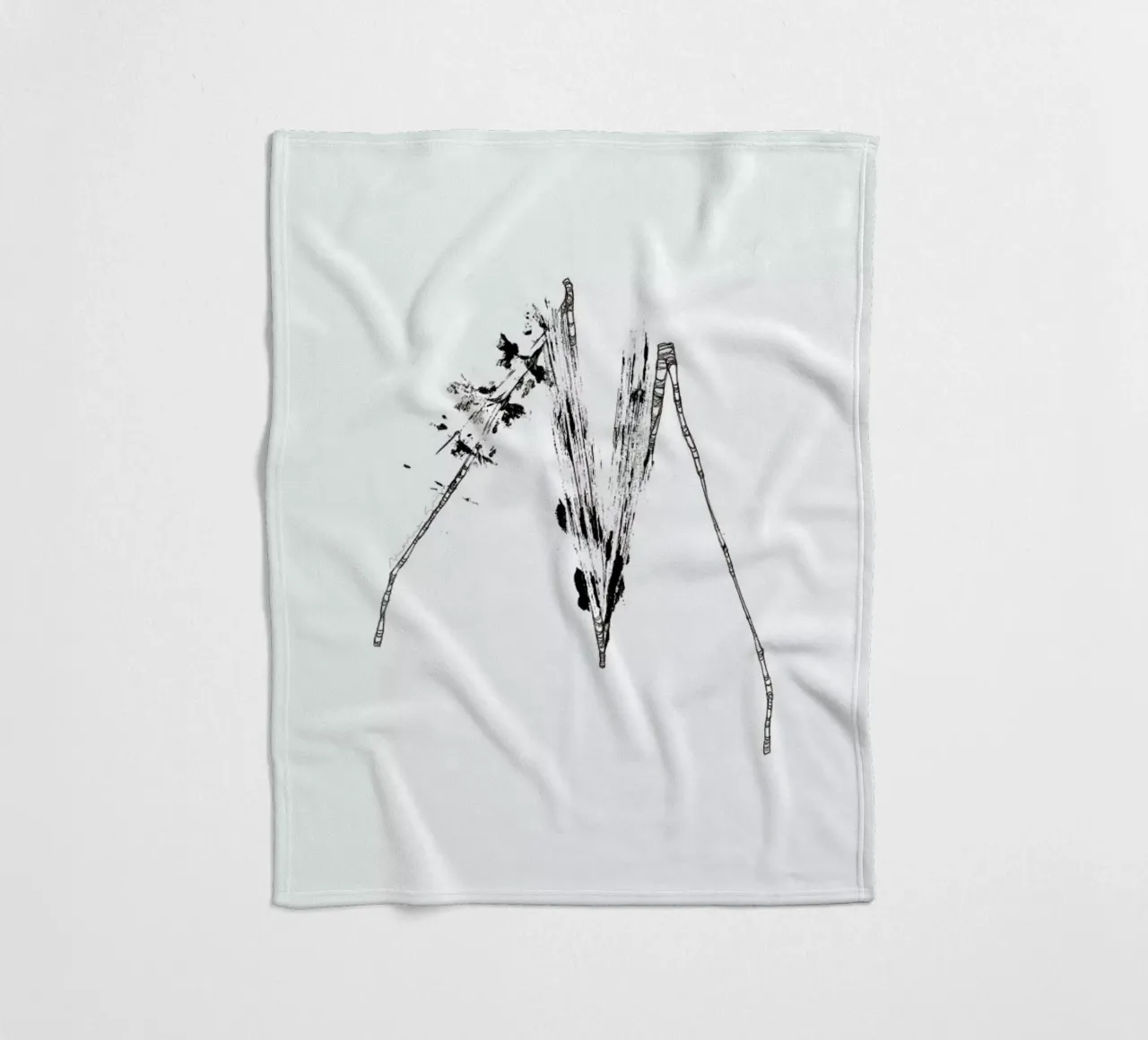 M Fleecedecke von Marina Guiu