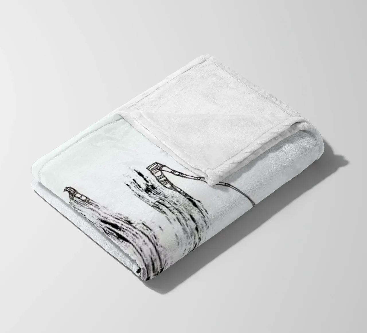 M Fleecedecke von Marina Guiu