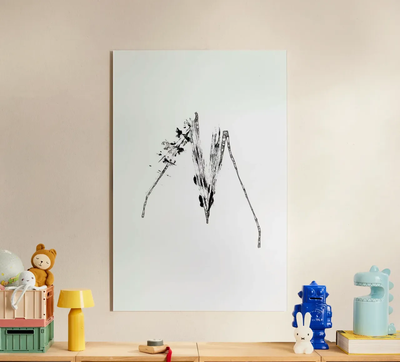 M Acryl-Glas von Marina Guiu
