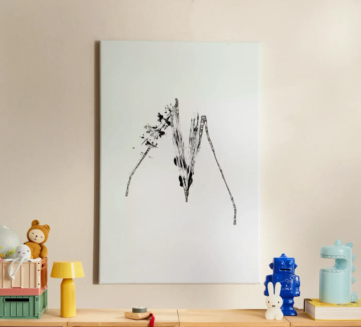 M canvas van Marina Guiu