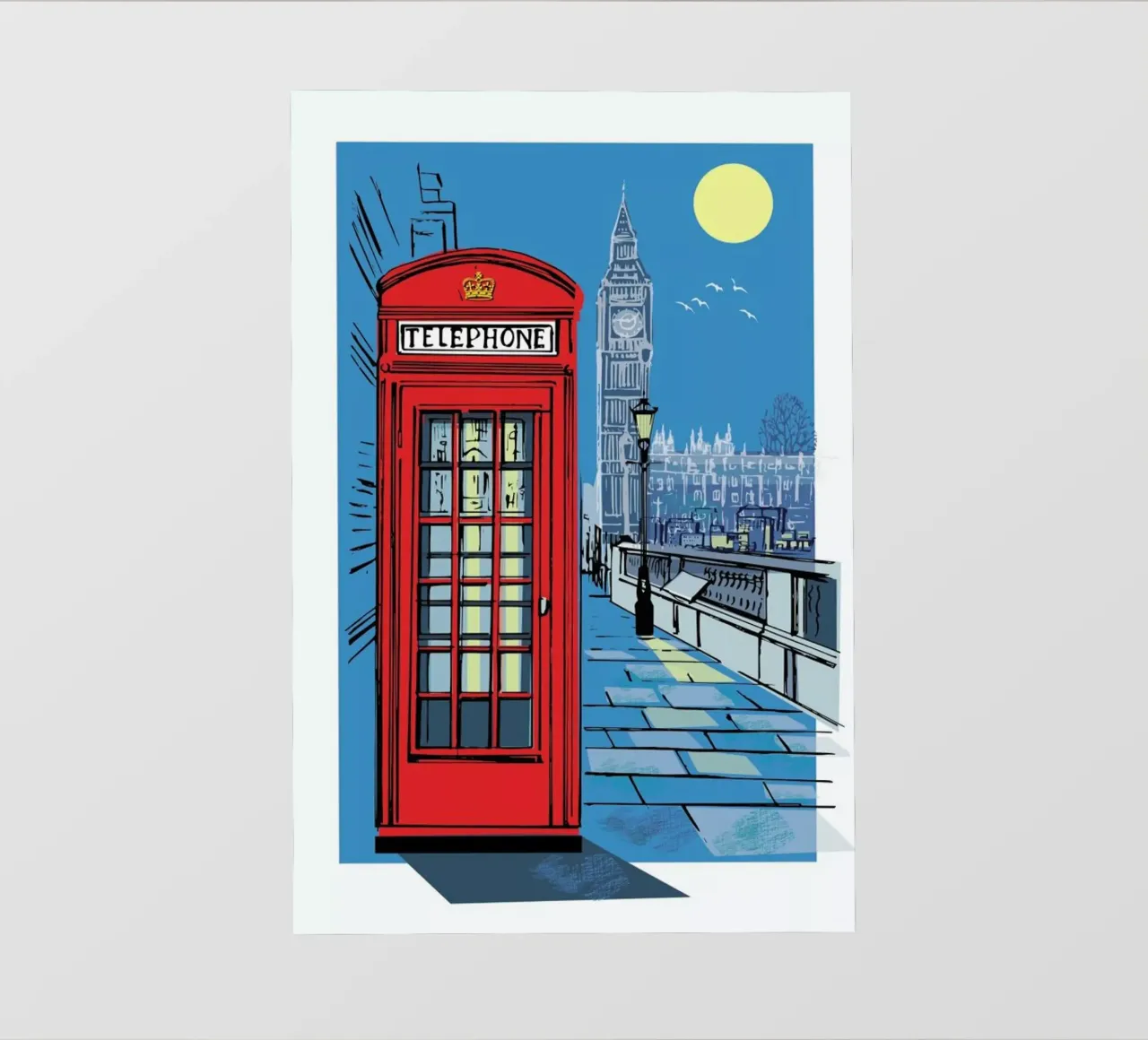 Telephone Box telo in pvc da Rocket68