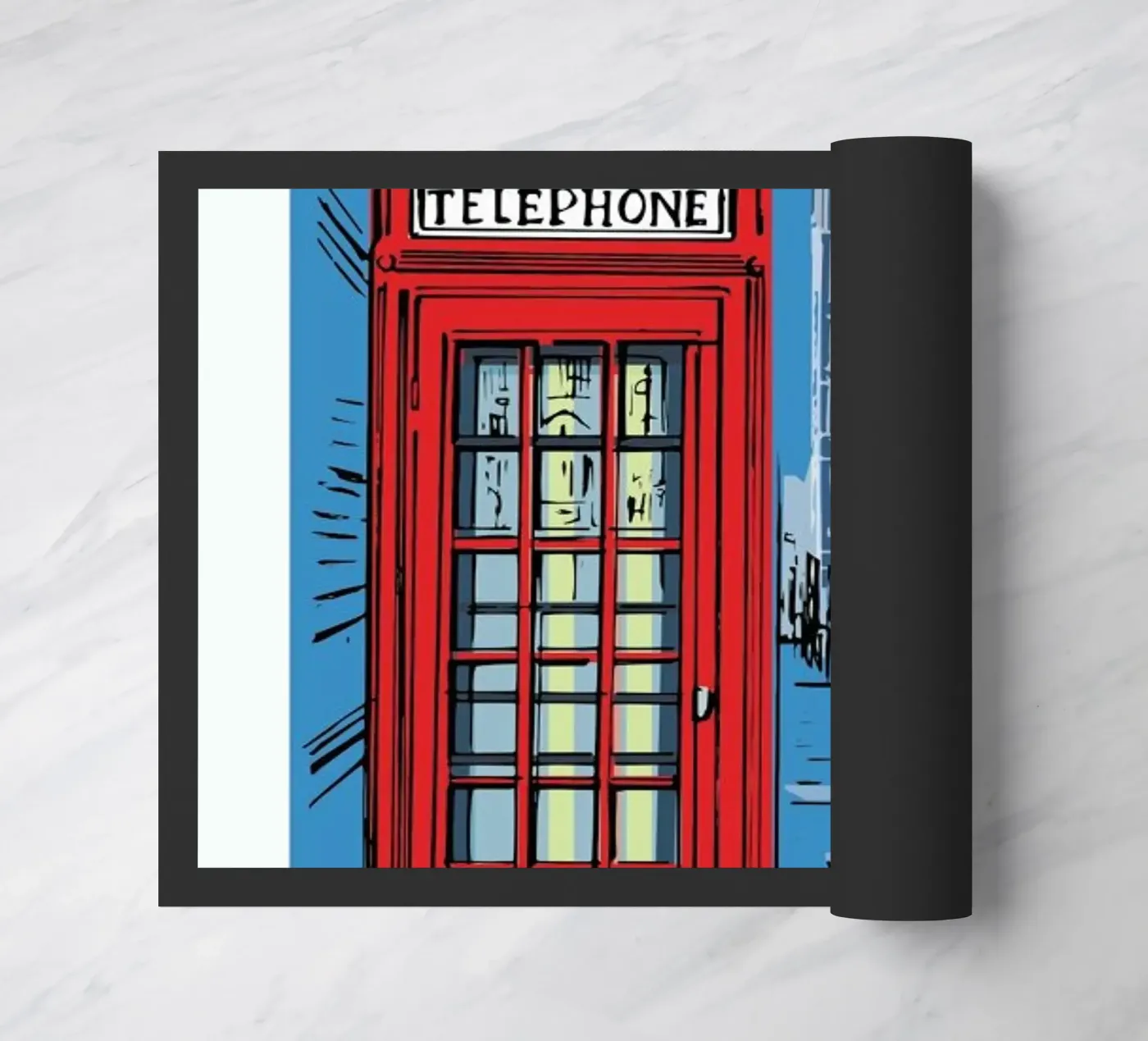 Telephone Box zerbino da Rocket68