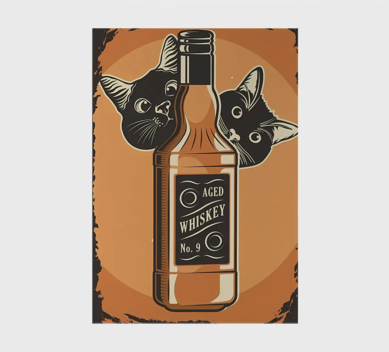 Whiskey and cats notebook by Monique A Hooper
