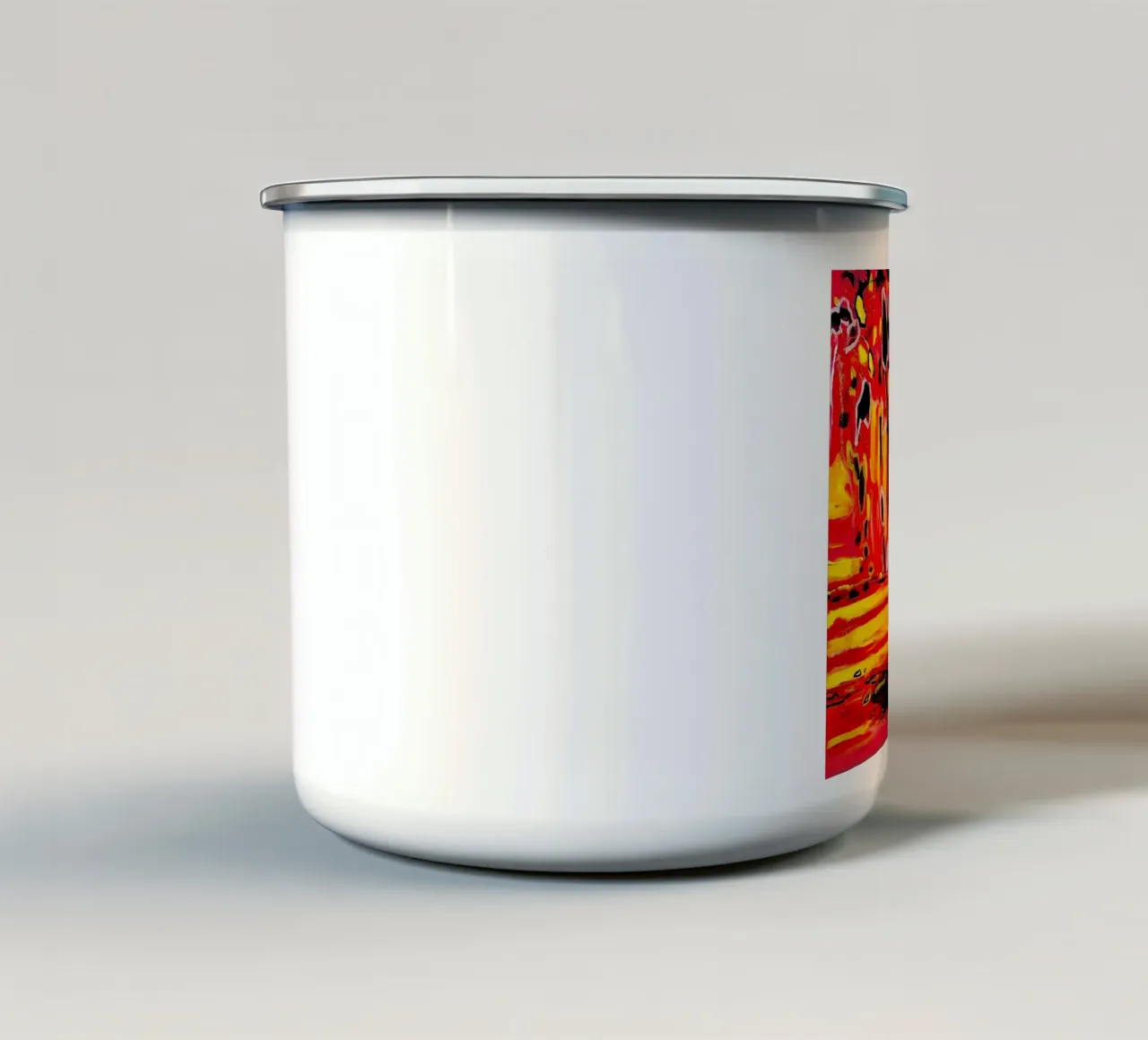 Summertime tazza in smalto da Happy 😃 Art 🎨 by Christine Schnoell