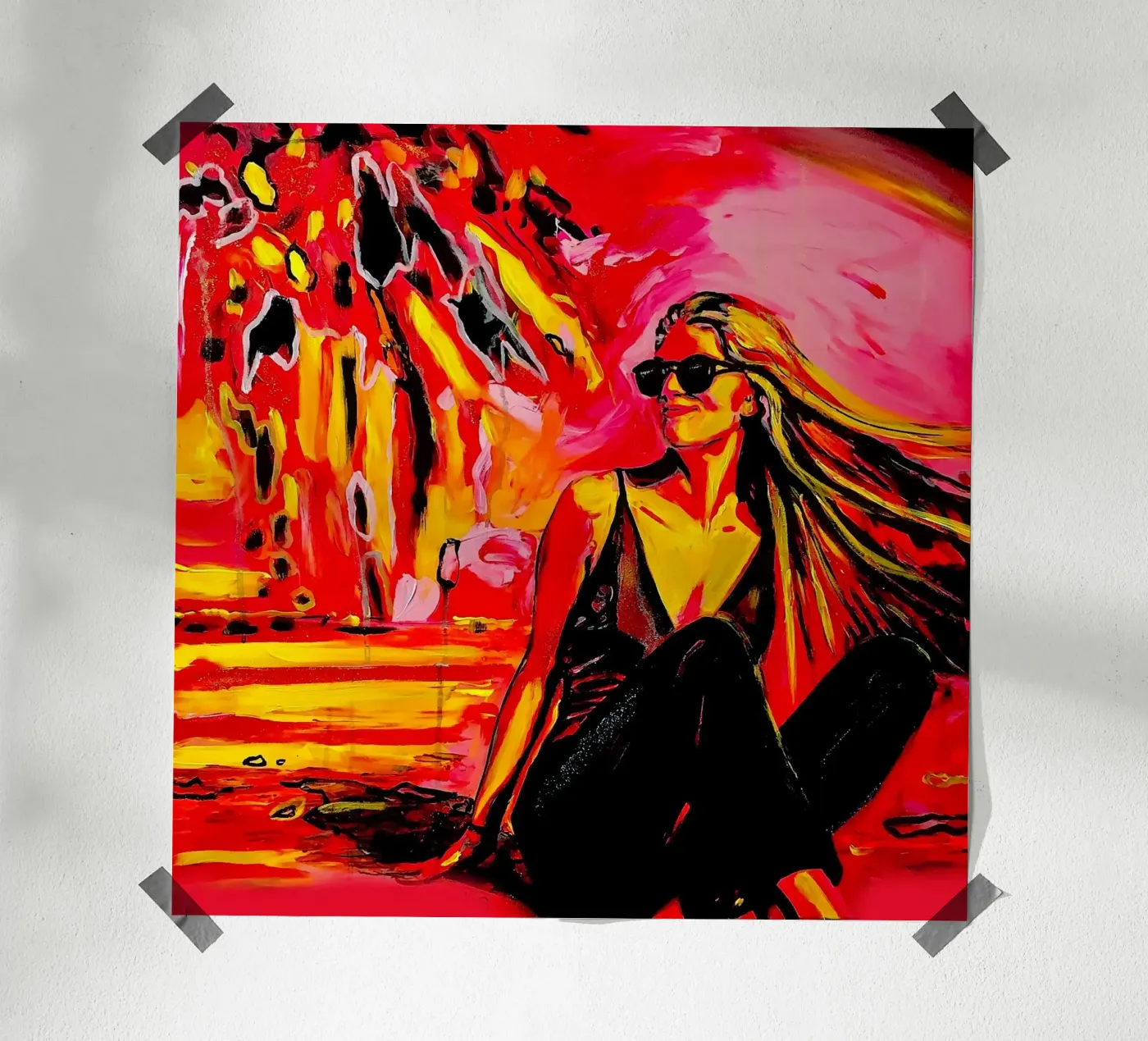 Summertime poster da Happy 😃 Art 🎨 by Christine Schnoell