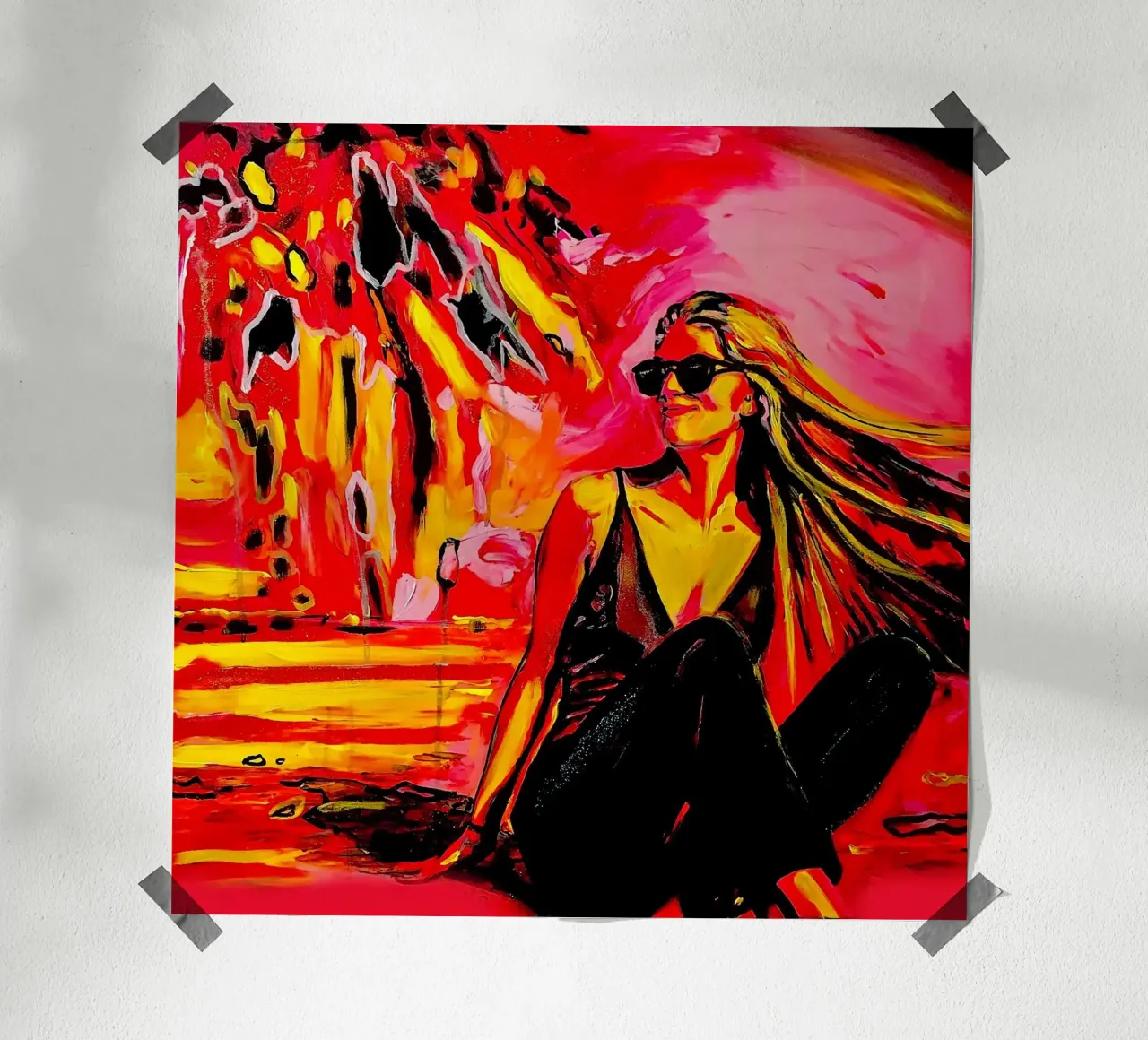 Summertime poster da Happy 😃 Art 🎨 by Christine Schnoell