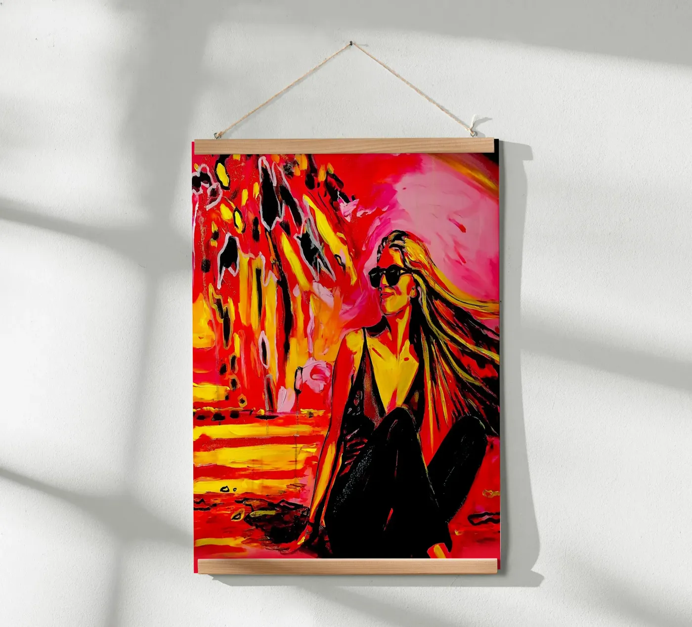 Summertime poster van Happy 😃 Art 🎨 by Christine Schnoell