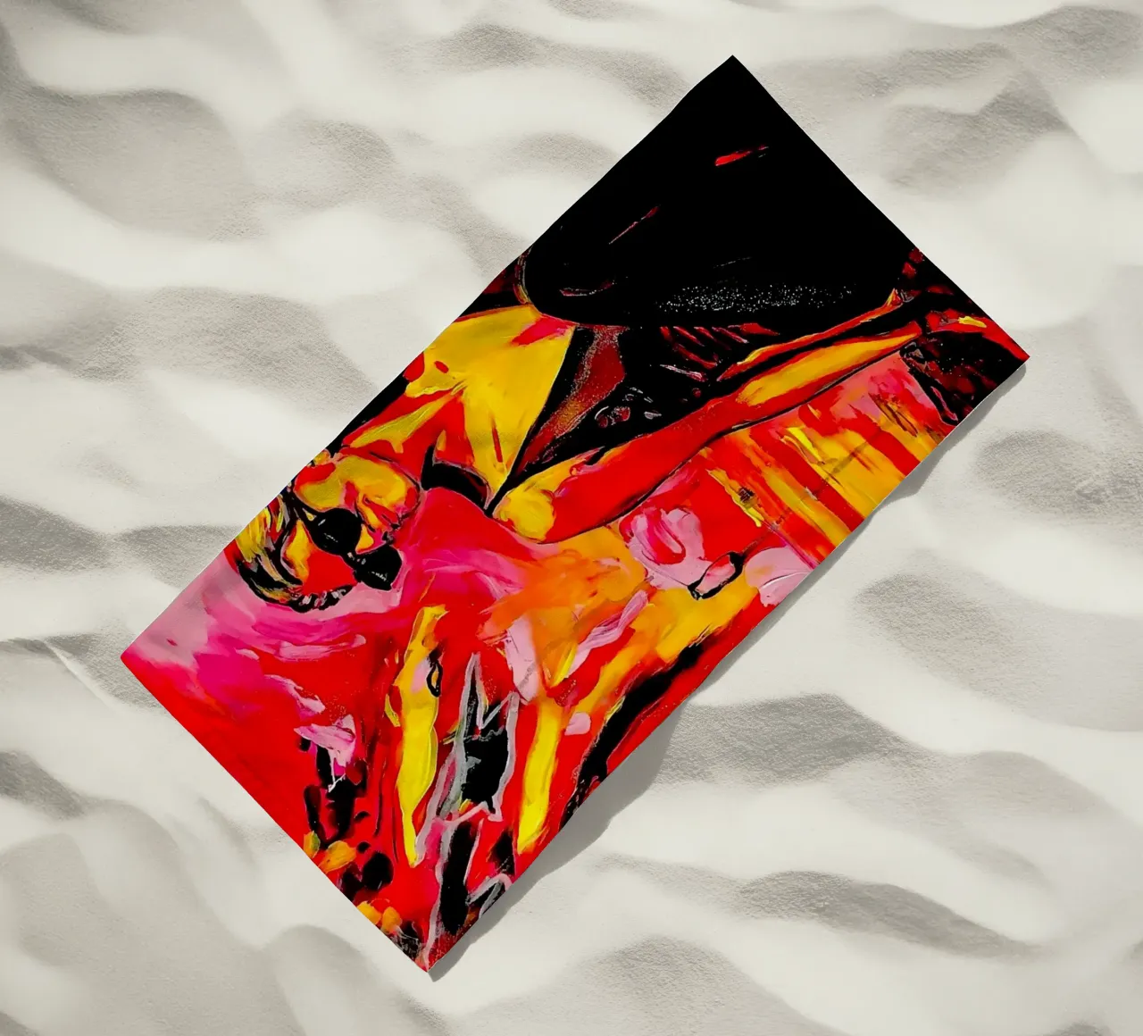 Summertime telo mare da Happy 😃 Art 🎨 by Christine Schnoell