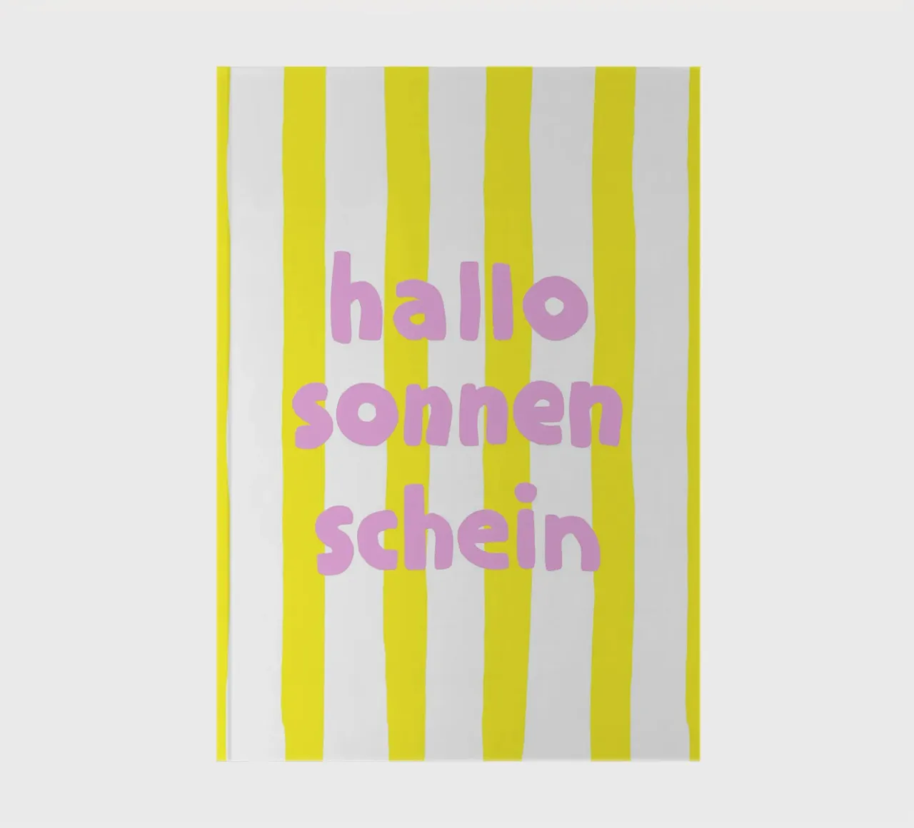 Hello sunshine notebook by All Colours