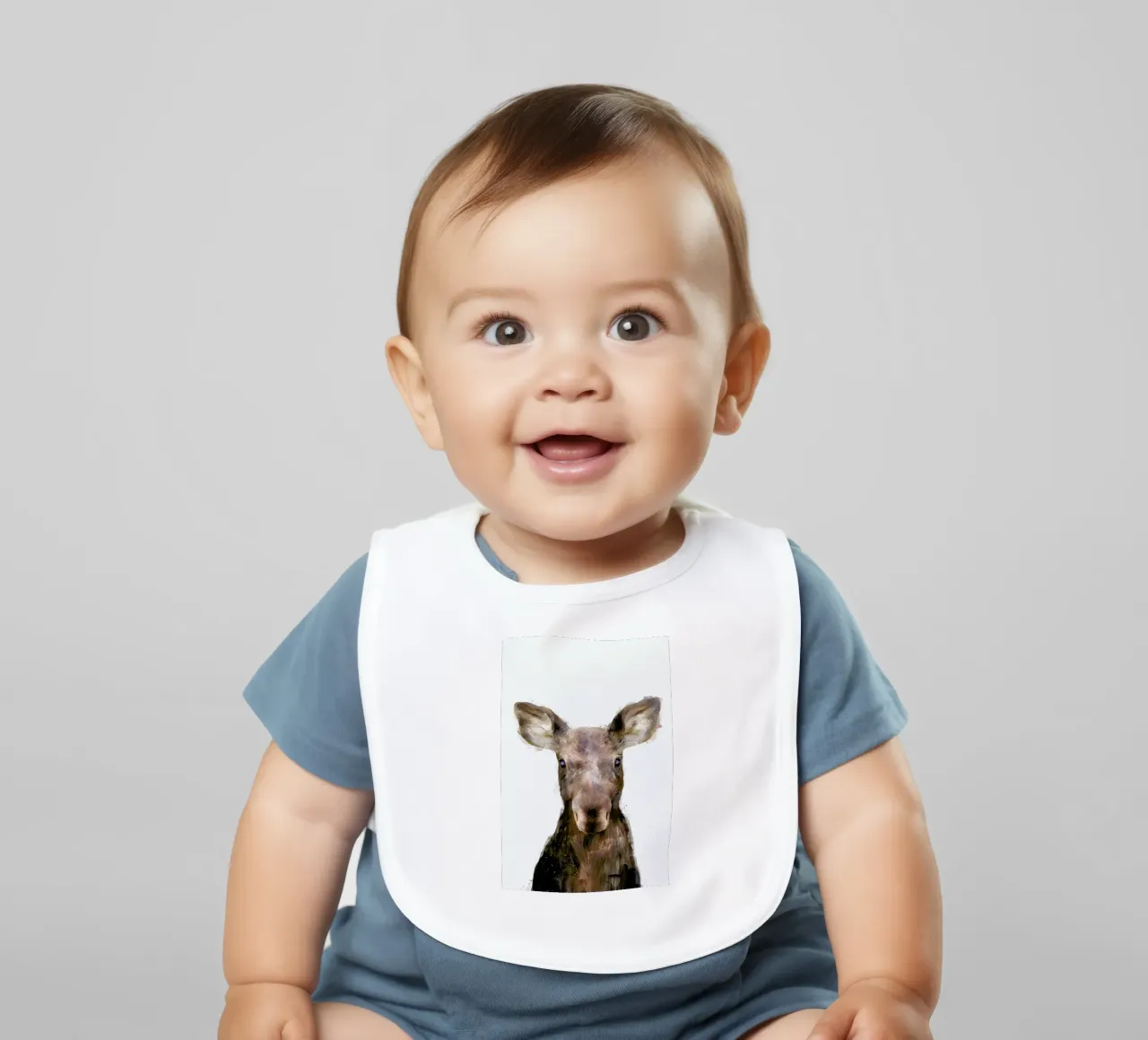 Little Moose bavaglino da Amy Hamilton