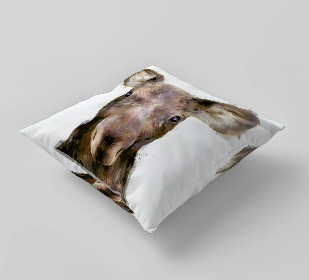 Little Moose cuscino da Amy Hamilton