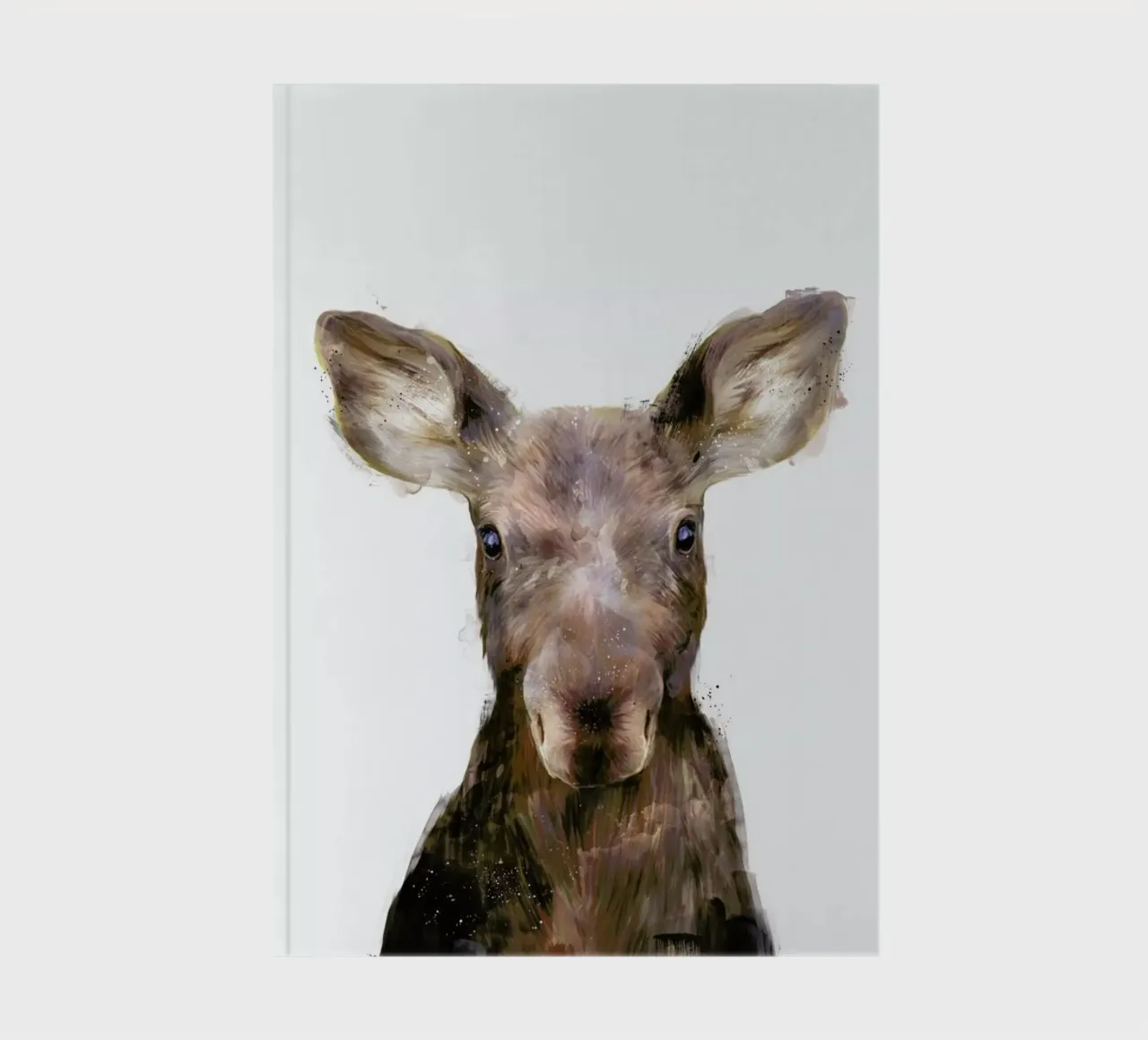 Little Moose notebook by Amy Hamilton