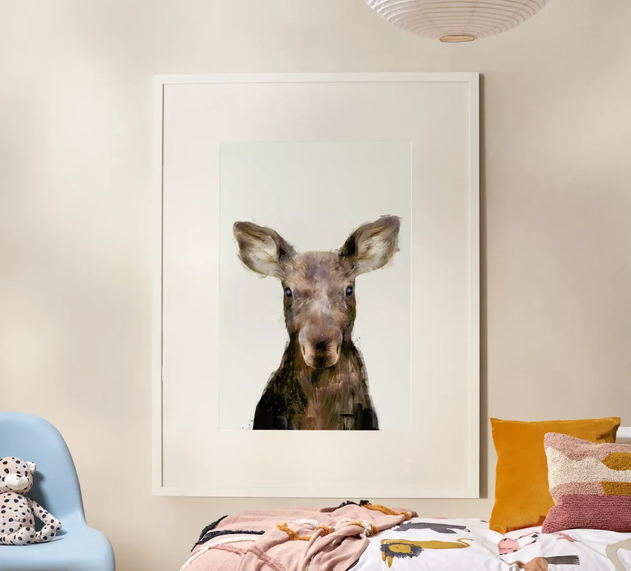 Little Moose carta hahnemühle da Amy Hamilton
