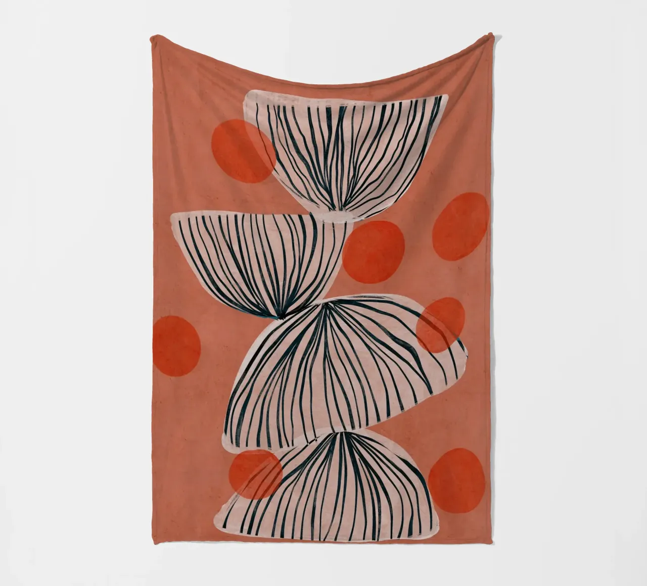 Amber Bubbles coperta in pile da treechild