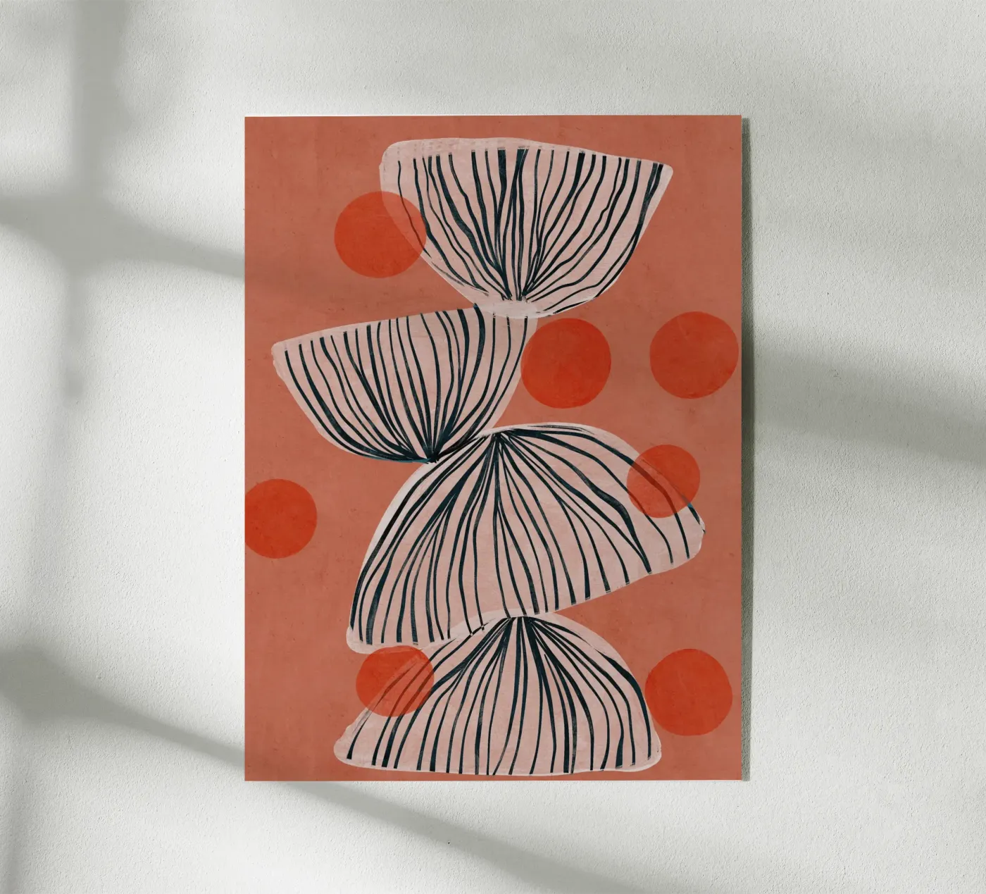 Amber Bubbles Acryl-Glas von treechild