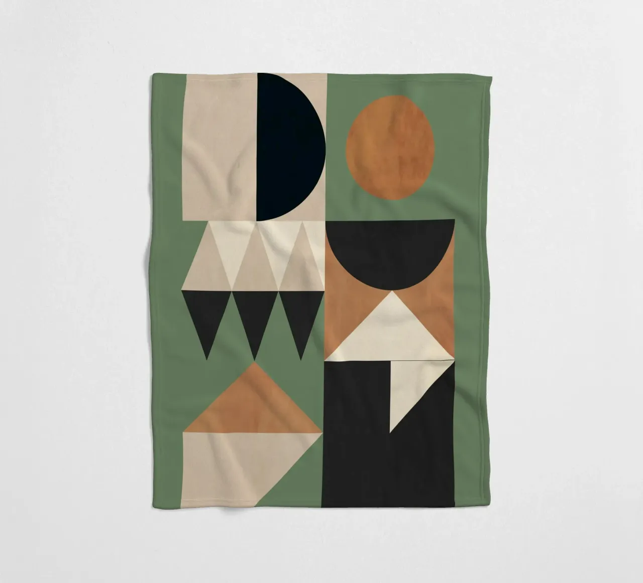 Forme geometriche 252A coperta in pile da Gaite