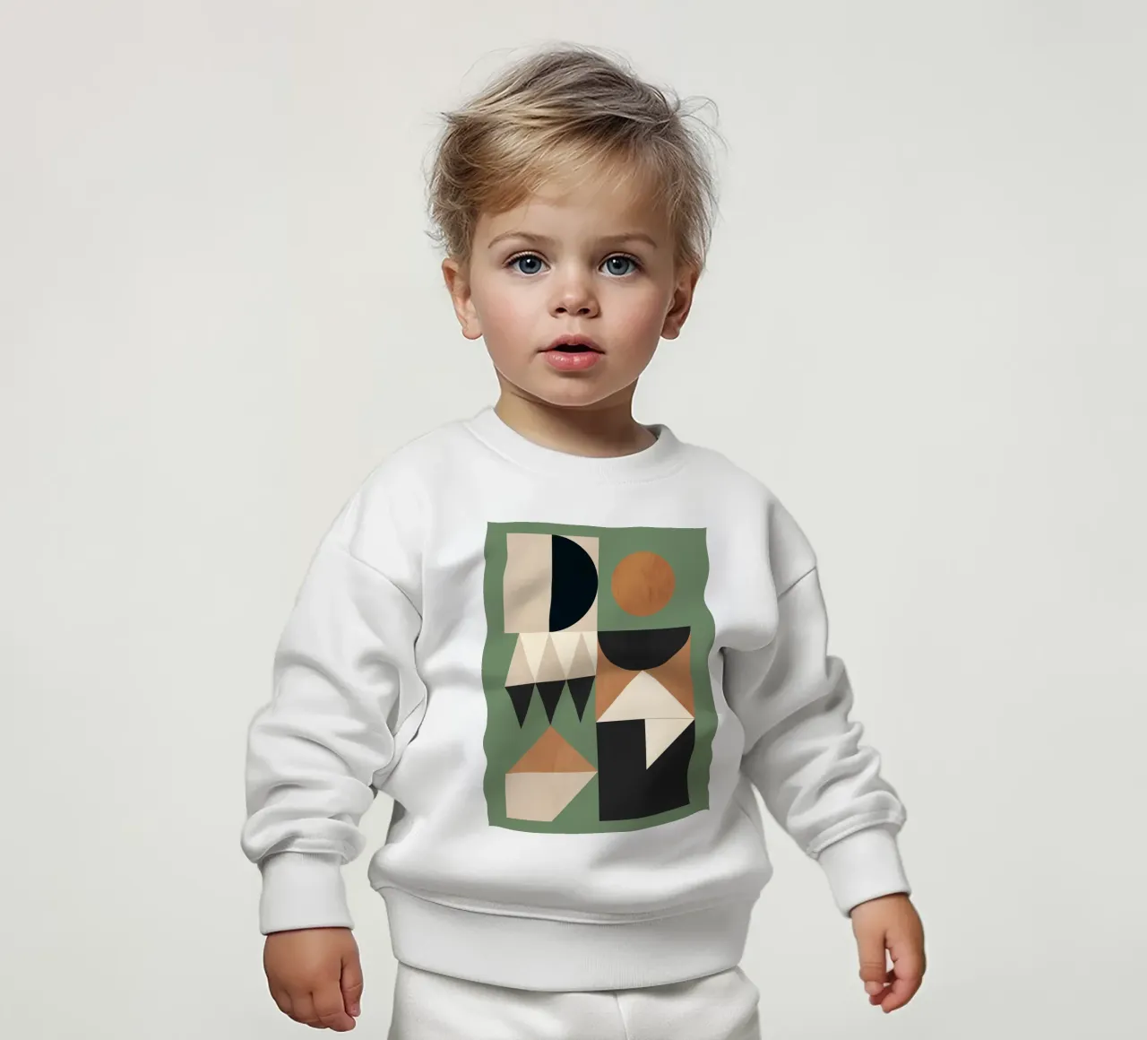 Forme geometriche 252A felpa neonato da Gaite