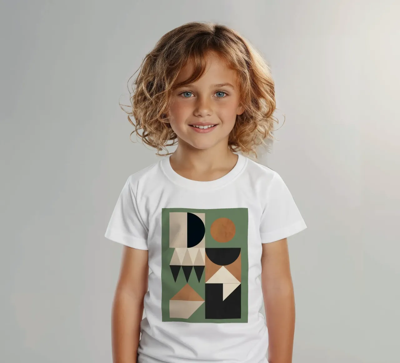 Forme geometriche 252A t-shirt bambini da Gaite