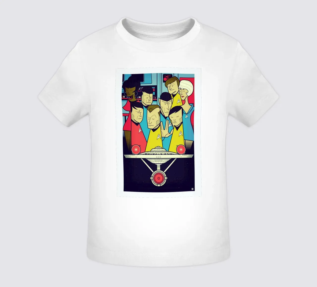 Enterprise maglietta neonato da Ale Giorgini