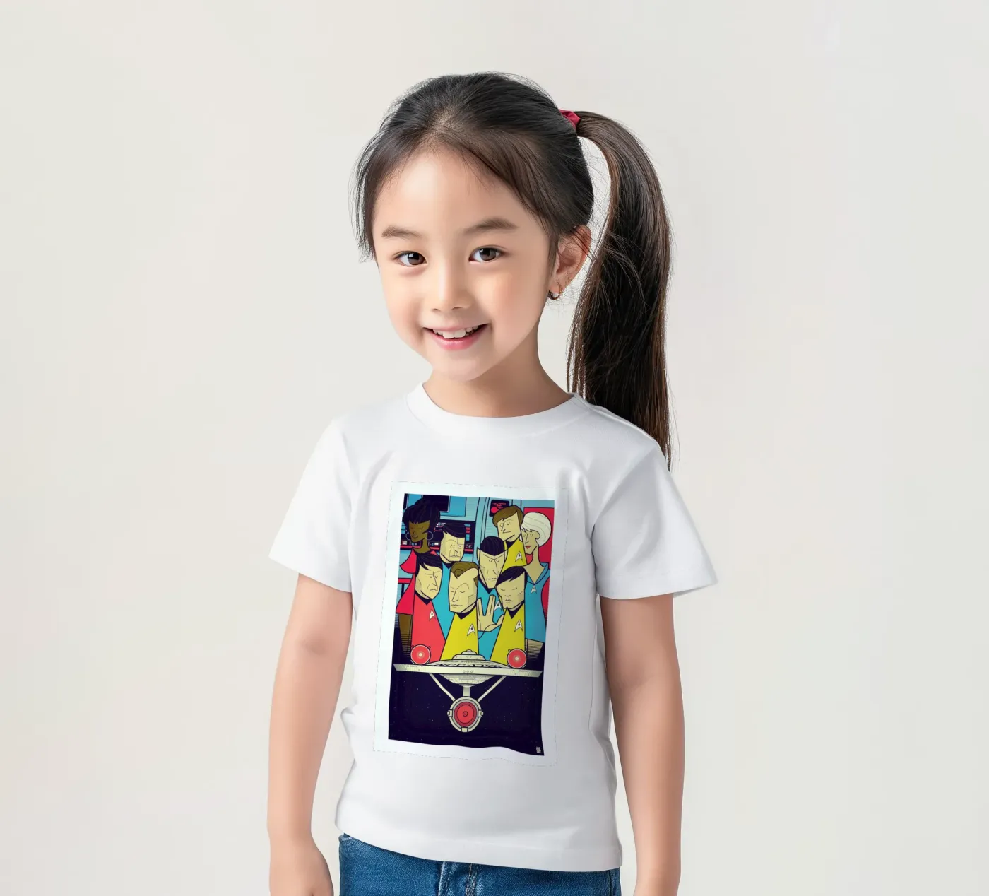 Enterprise t-shirt bambini da Ale Giorgini