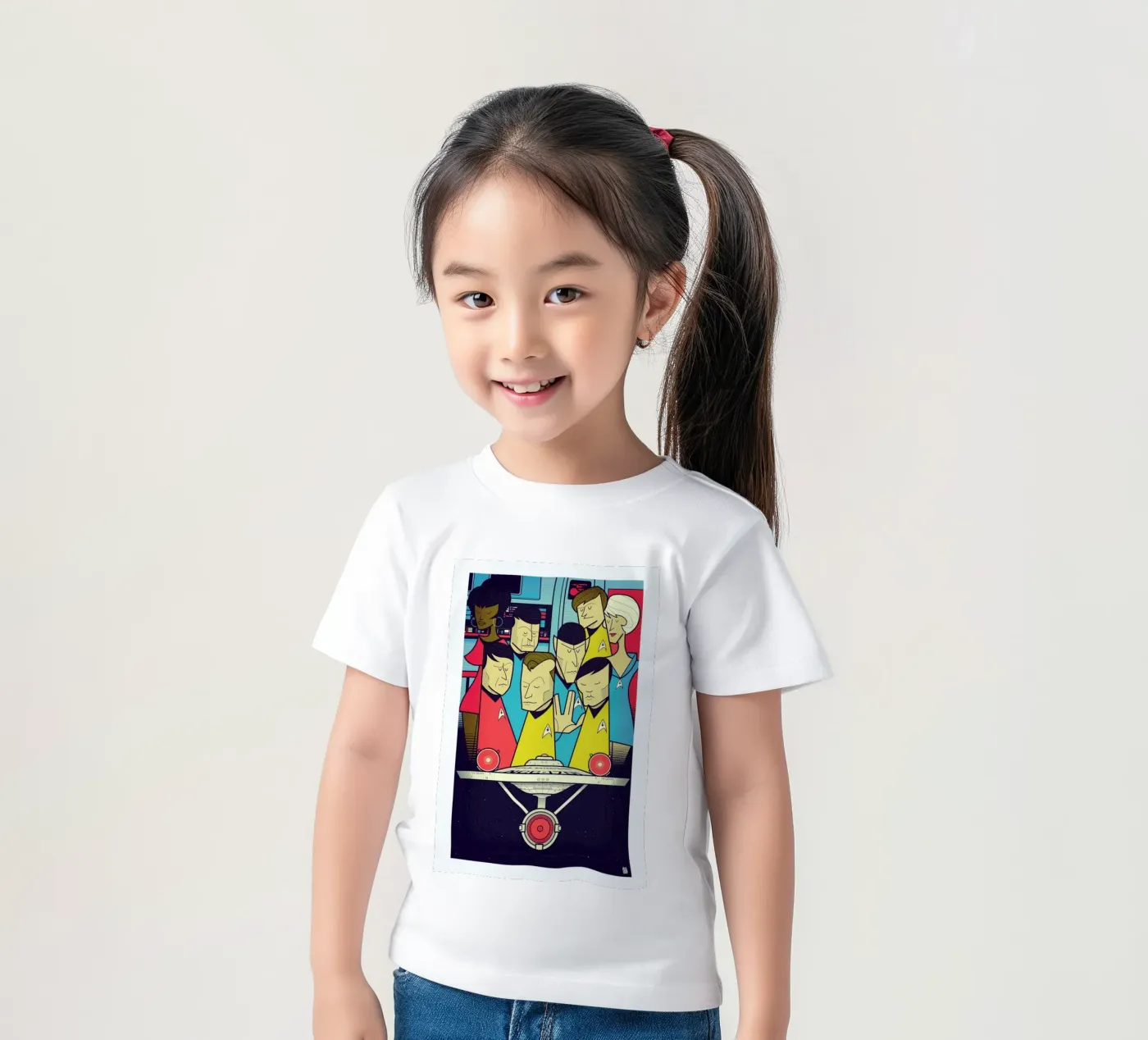 Enterprise t-shirt bambini da Ale Giorgini