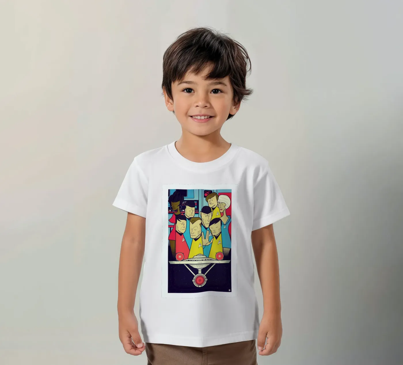 Enterprise t-shirt bambini da Ale Giorgini