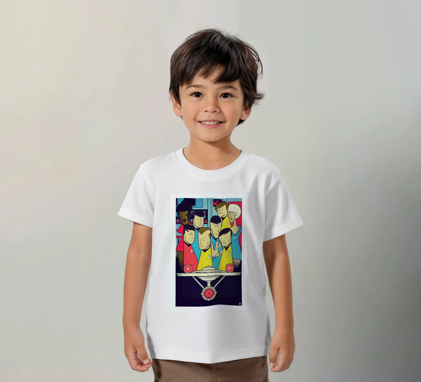 Enterprise kinder t-shirt van Ale Giorgini