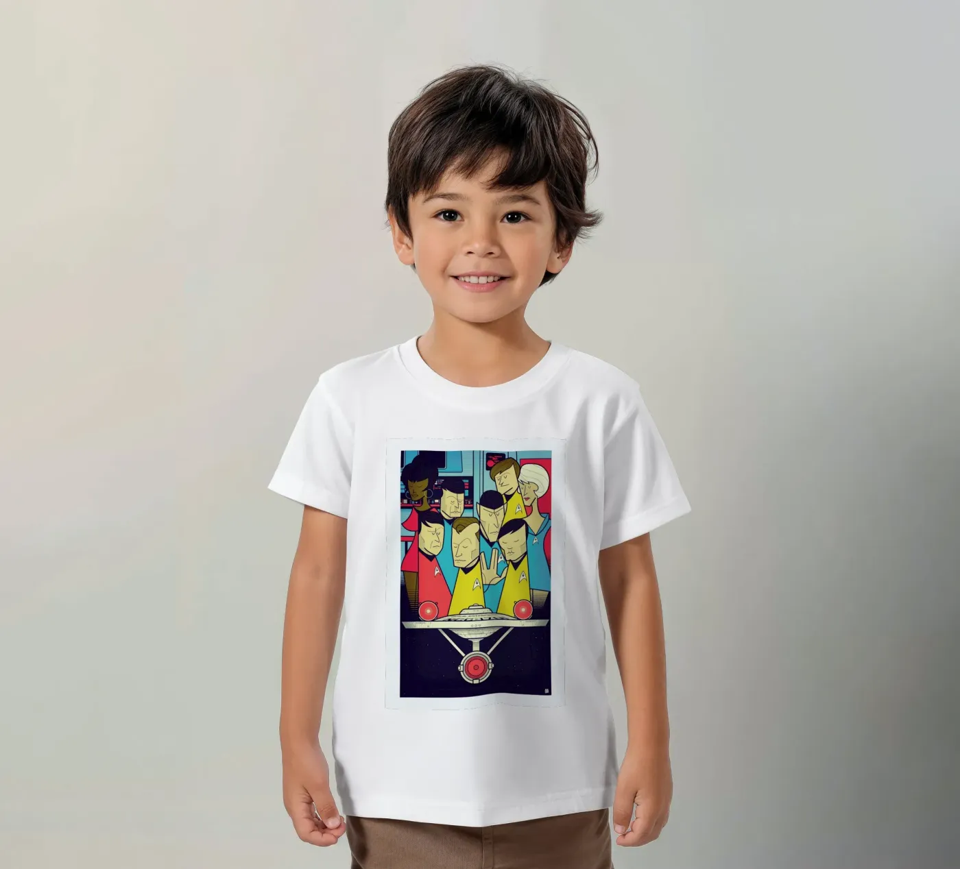 Enterprise t-shirt bambini da Ale Giorgini