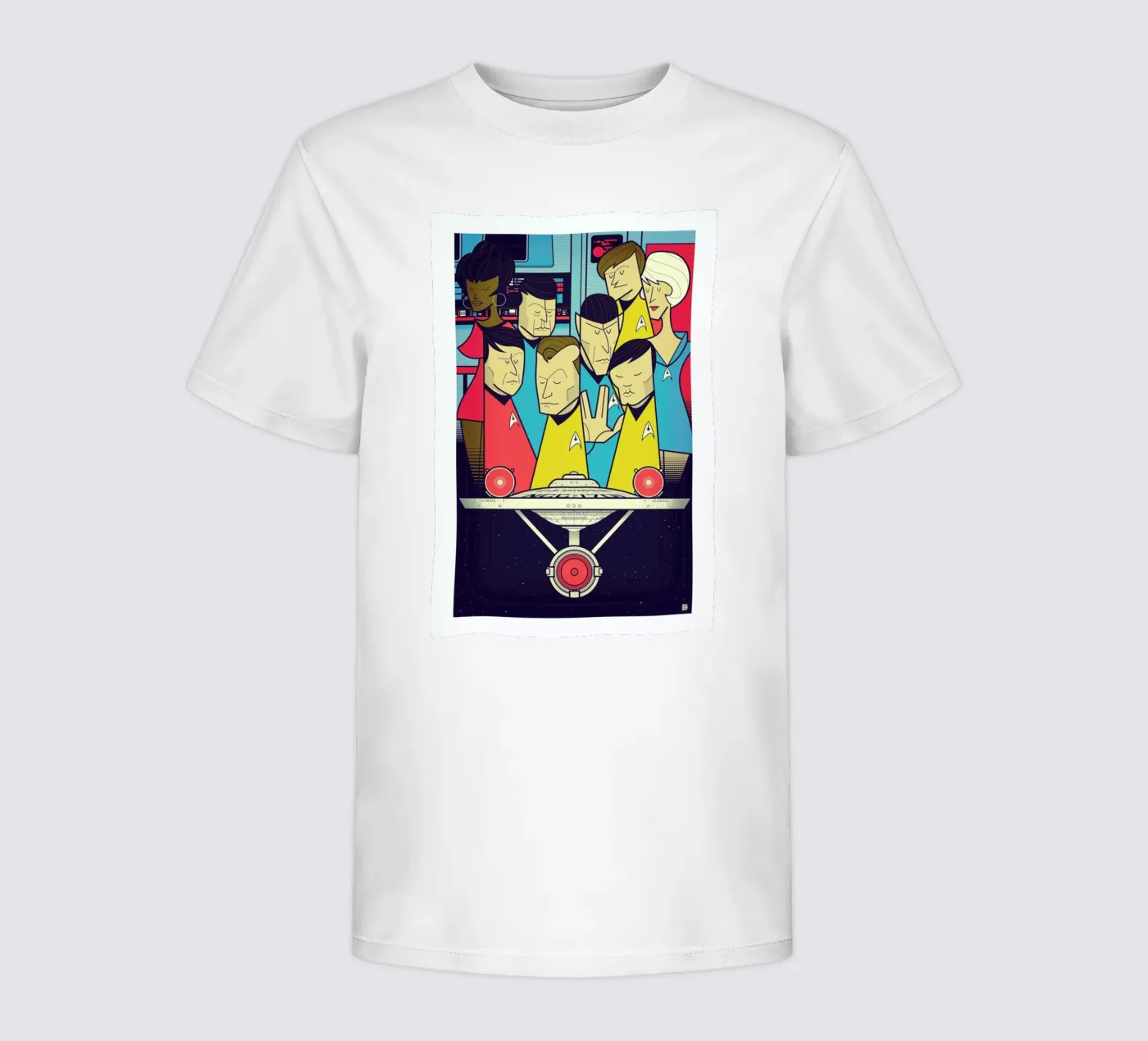 Enterprise kinder t-shirt van Ale Giorgini