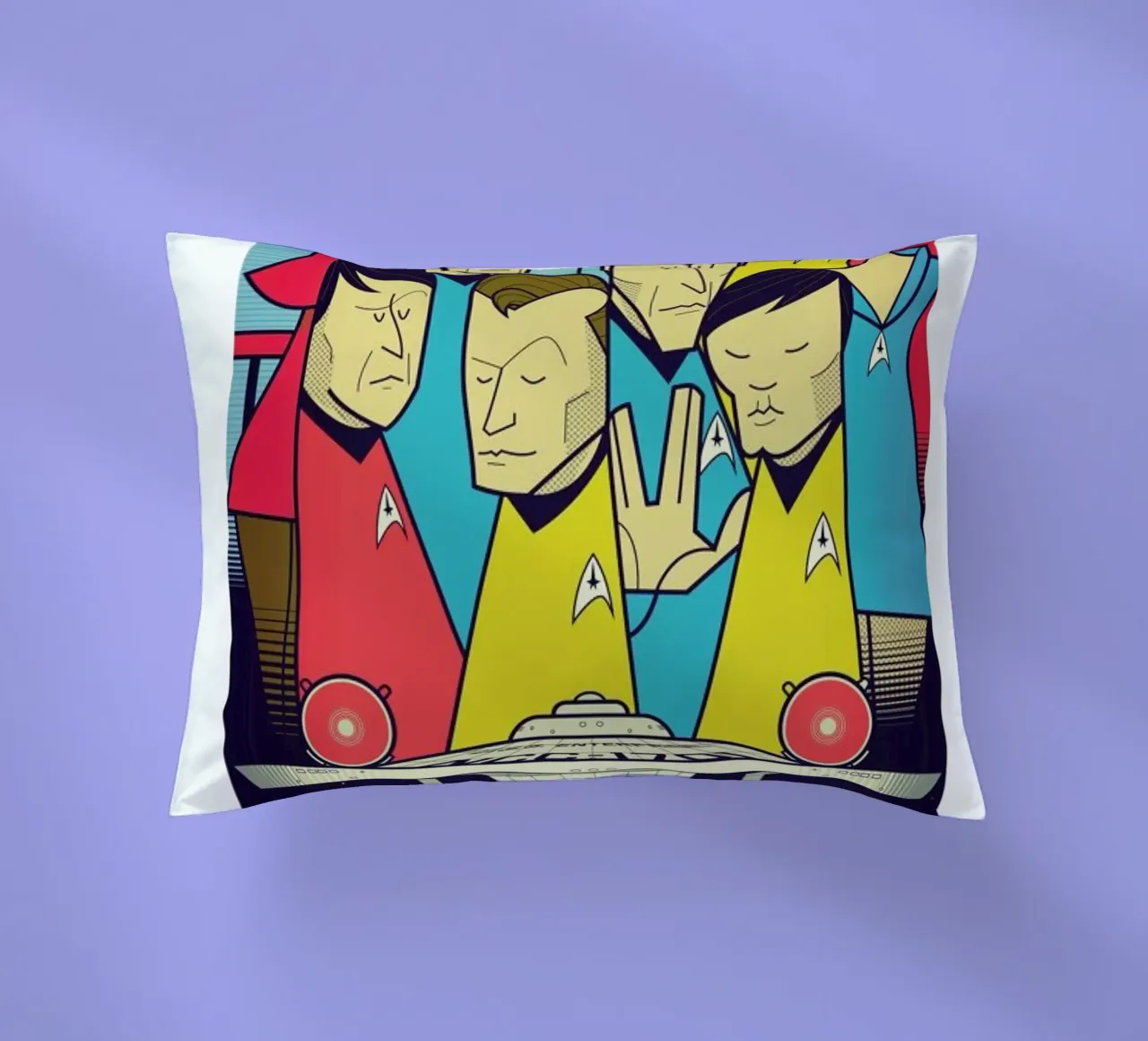 Enterprise cuscino da Ale Giorgini