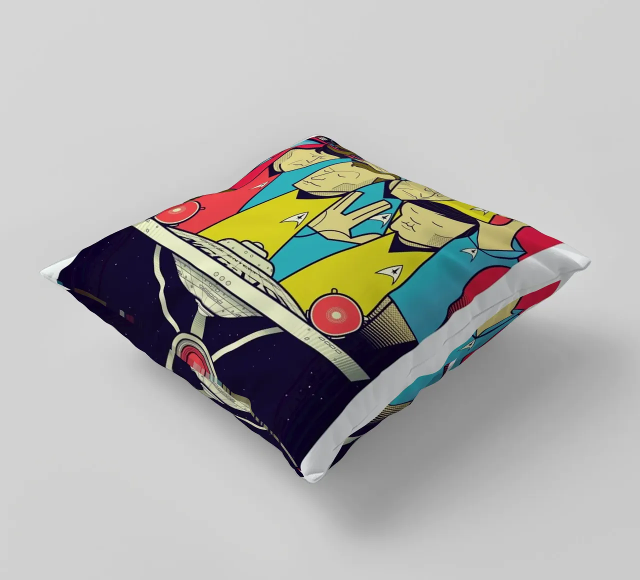 Enterprise cuscino da Ale Giorgini