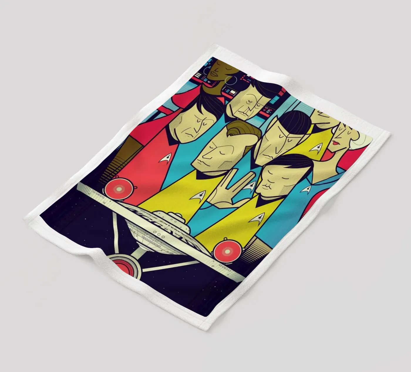 Enterprise fleecedeken van Ale Giorgini