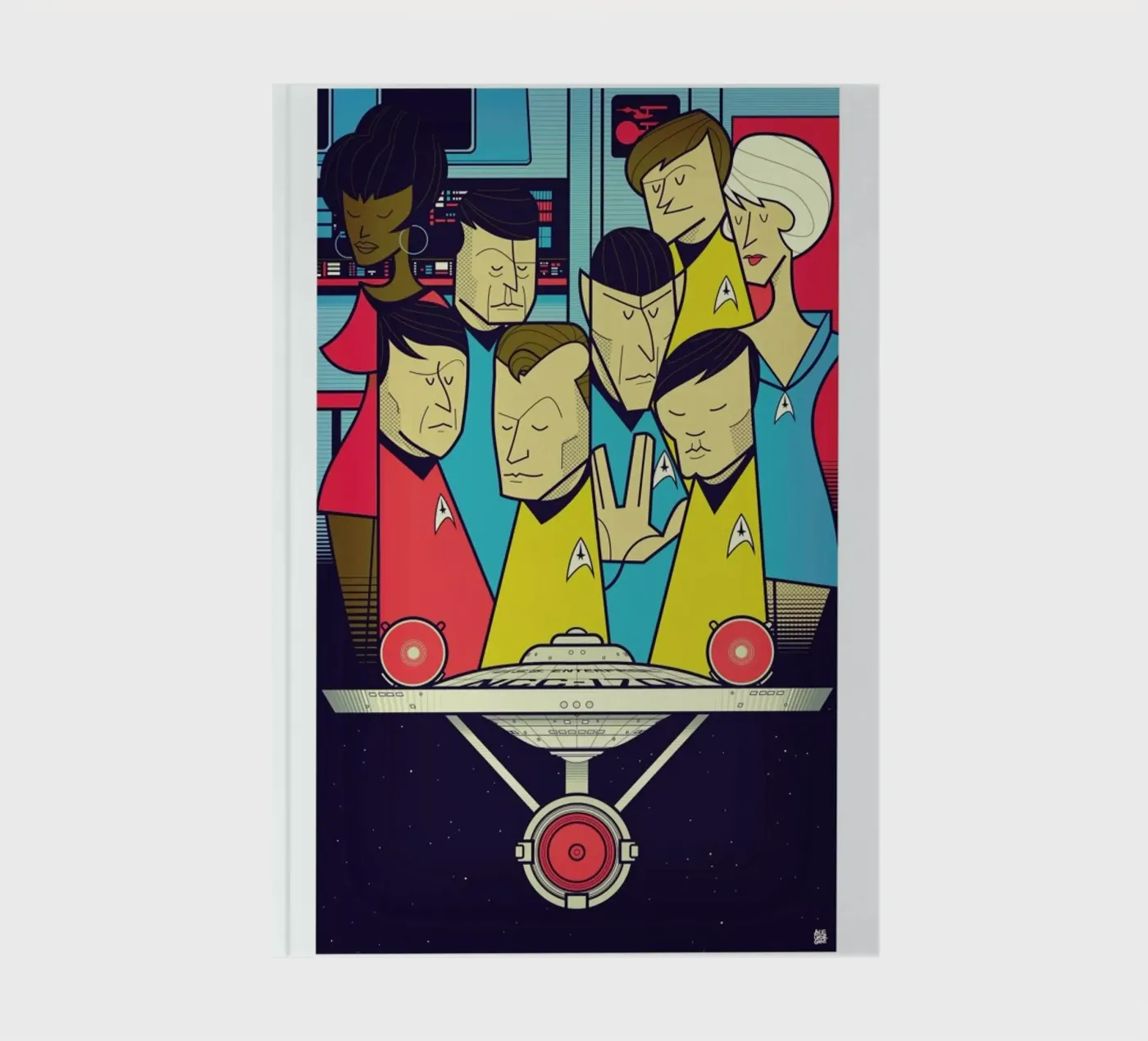 Enterprise notebook by Ale Giorgini