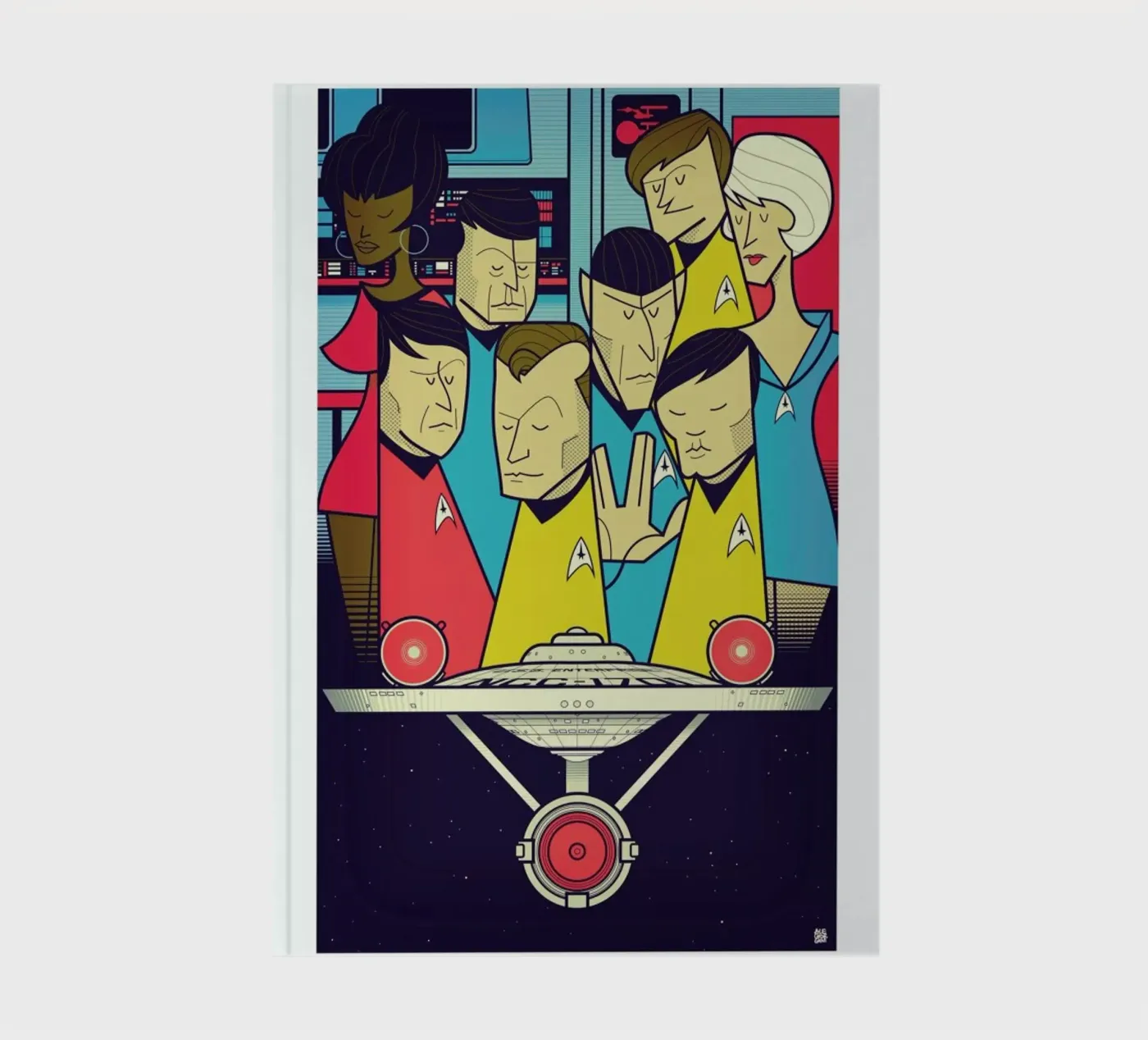 Enterprise notebook by Ale Giorgini