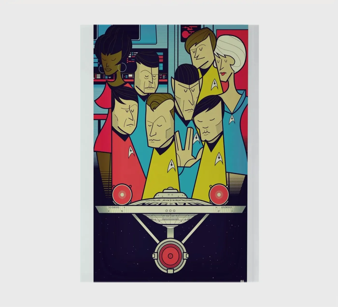 Enterprise notebook by Ale Giorgini